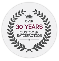 Over 30 Years Customer Satisfaction
